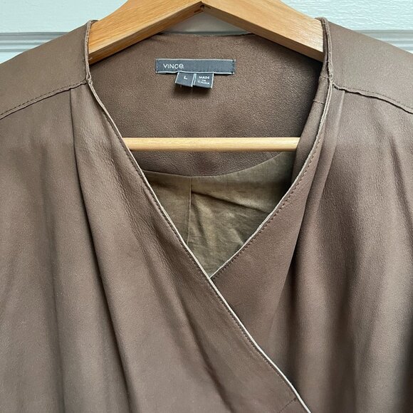 Vince Soft Leather Jacket - Picture 7 of 14